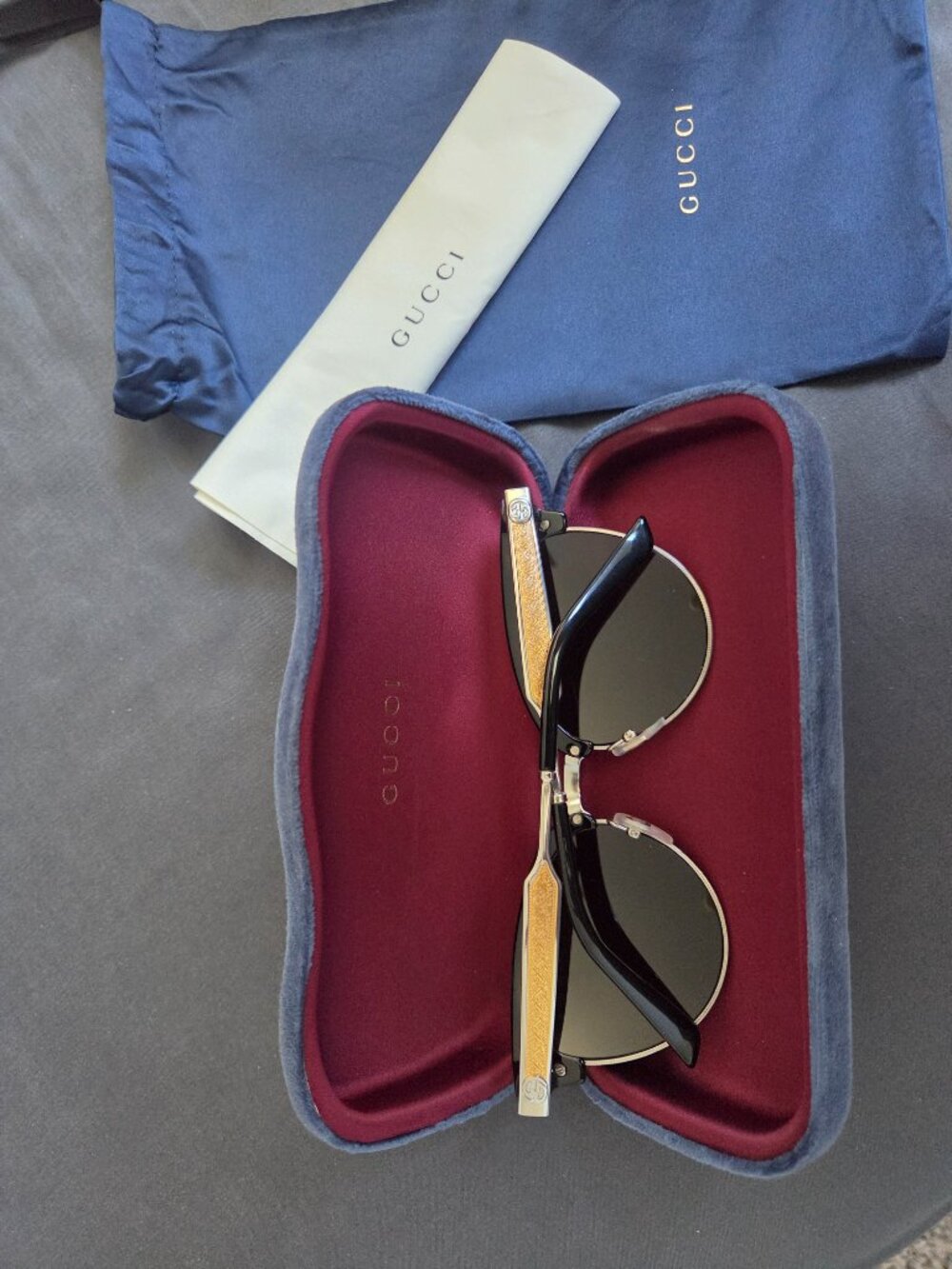 Gucci cat eye sunglasses authentic - Picture 3 of 6